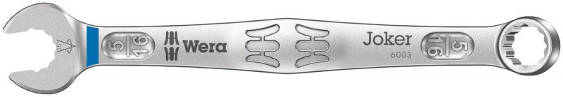Wera 6003 Joker Ringmaulschlüssel, zöllig, 5/16" x 115 mm - 05020211001