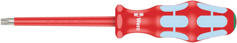 Wera 3167 i VDE-isolierter TORX® Schraubendreher, Edelstahl, TX 30 x 100 mm - 05022766001
