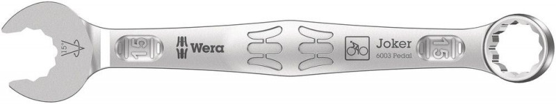 Wera 6003 Joker Pedal Ringmaulschlüssel, 15 x 174 mm - 05020221001