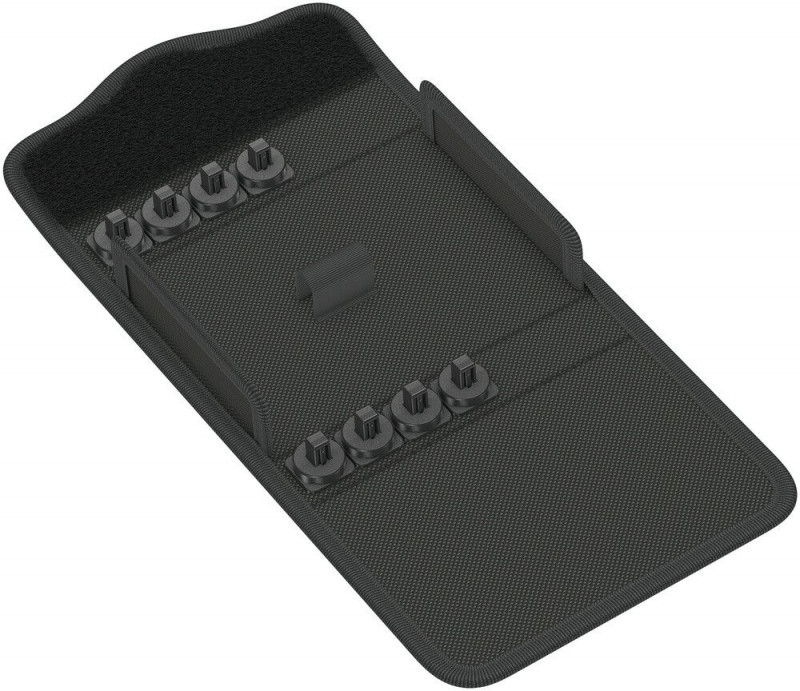 Wera 9469 Textile Box Kraftform Kompakt 400 RA, für bis zu 9 Teile, leer, 145 x 25 x 102 mm - 05136409001