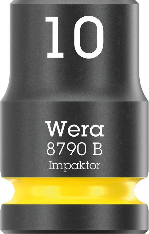 Wera 8790 B Impaktor Steckschlüsseleinsatz mit 3/8"-Antrieb, 10 x 30 mm - 05005501001