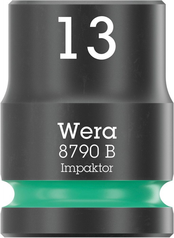 Wera 8790 B Impaktor Steckschlüsseleinsatz mit 3/8"-Antrieb, 13 x 30 mm - 05005504001