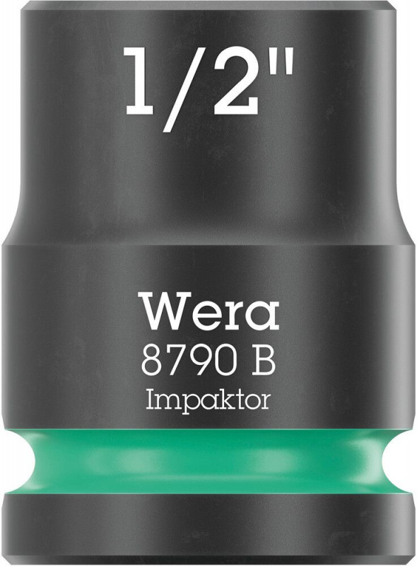 Wera 8790 B Impaktor Steckschlüsseleinsatz mit 3/8"-Antrieb, 1/2" x 30 mm - 05005518001