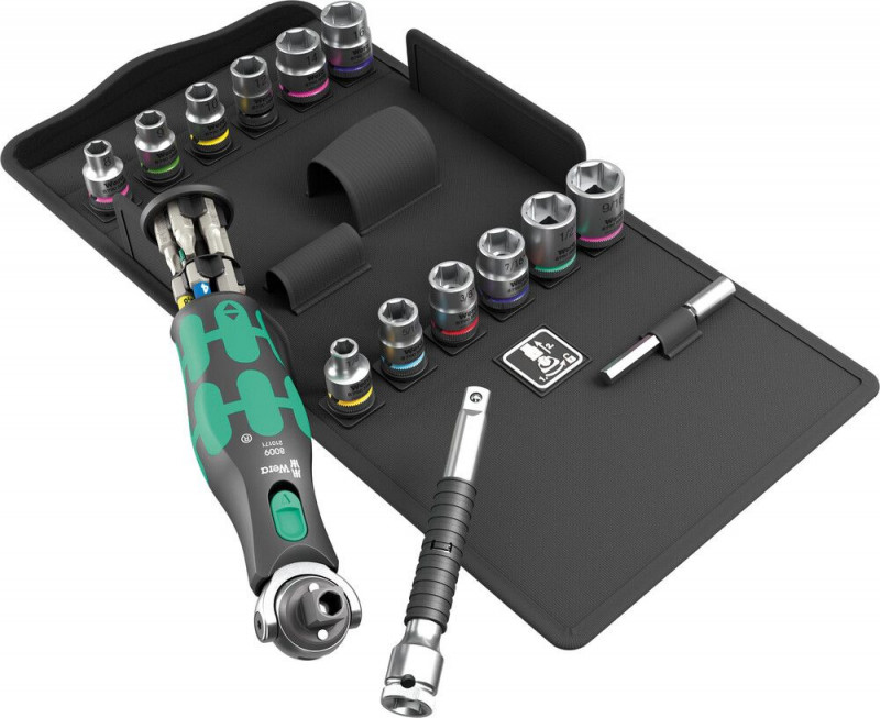 Wera 8009 Zyklop Pocket Set 4, 27-teilig - 05004285001