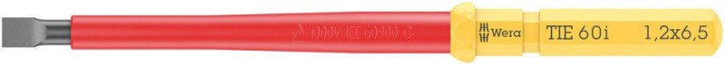 Wera Kraftform Kompakt VDE 60 i Take it easy, 1,2 x 6,5 x 157 mm - 05006505001