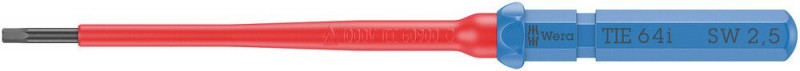 Wera Kraftform Kompakt VDE 64 i Take it easy, 2,5 x 157 mm - 05006518001