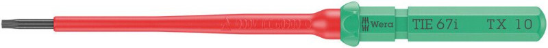 Wera Kraftform Kompakt VDE 67 i TORX® Take it easy, TX 10 x 157 mm - 05006534001