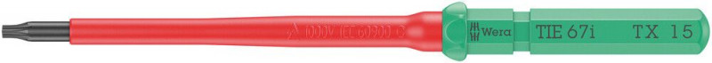 Wera Kraftform Kompakt VDE 67 i TORX® Take it easy, TX 15 x 157 mm - 05006535001