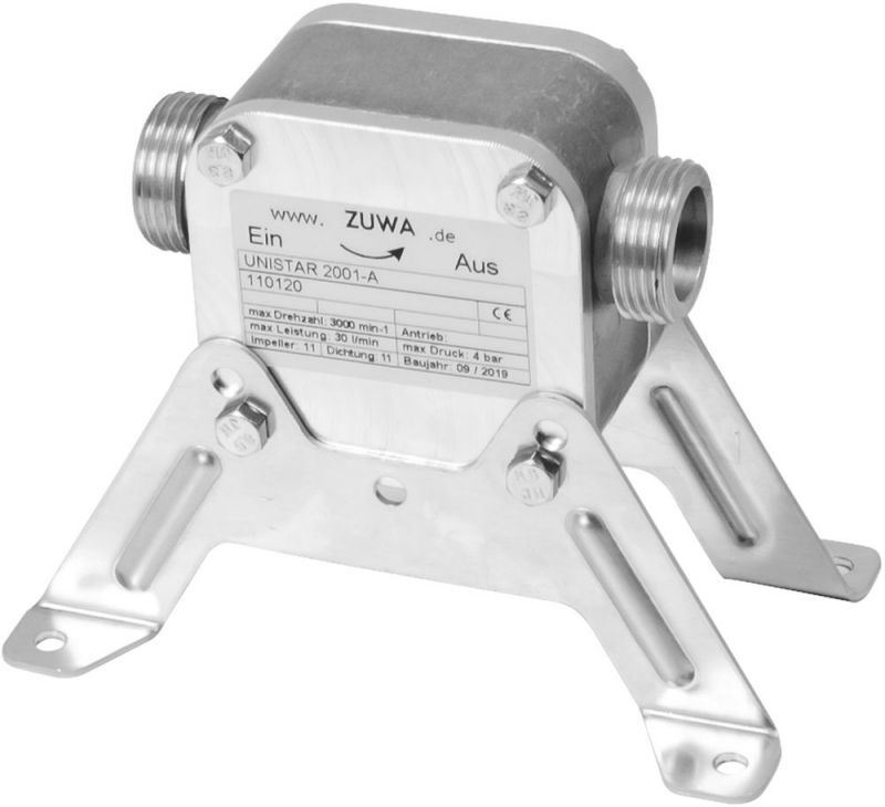 ZUWA UNISTAR 2001-A, Impellerpumpe m. Adapter f. Bohrmaschine - 111111100