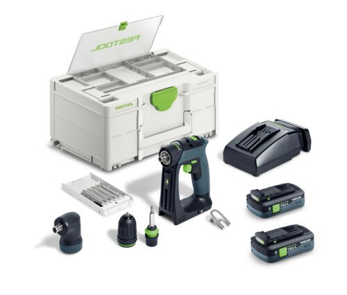 FESTOOL Akku-Bohrschrauber CXS 18 TBX4,0 I-Set - 579354