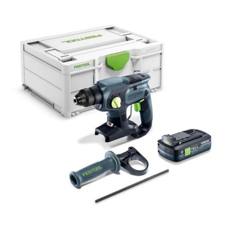 FESTOOL Akku-Kombihammer KHC-S 18-Basic + Akkupack BP 18 TBX 4 C-ASI - 578747_A