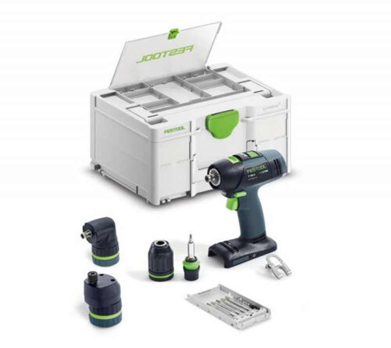 FESTOOL Akku-Bohrschrauber T18+3 Basic-Set - 578828