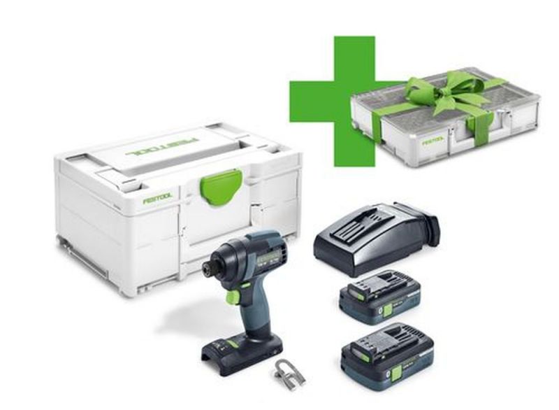Festool 18 V Visseuse à choc sans fil TID 18 HPC 4,0 I-Plus Organizer Edition - 577426