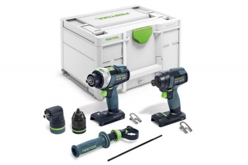 FESTOOL Schrauber- und Bohrer-Set TID 18 Basic-Set TPC 18/4 - 578833