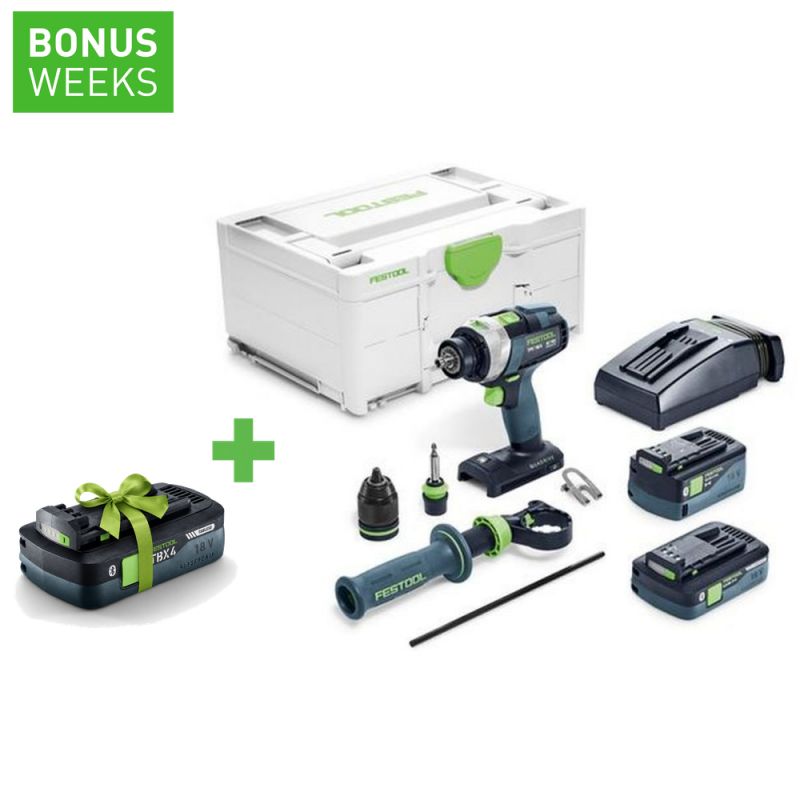 FESTOOL  Perceuse-visseuse à percussion sans fil - 577651