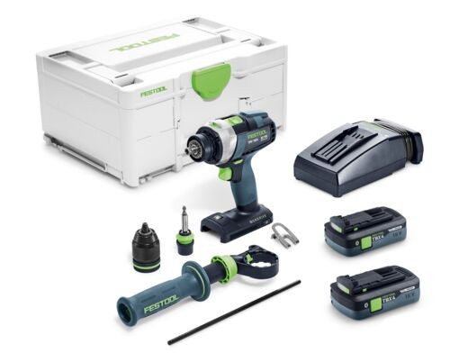 FESTOOL Akku-Schlagbohrschrauber QUADRIVE TPC 18/4 TBX4,0 I-Plus - 579371