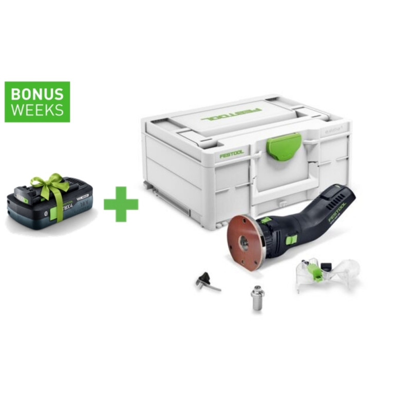 FESTOOL Akku-Kantenfräse OFKC 500 R3 EB-Basic - 577985