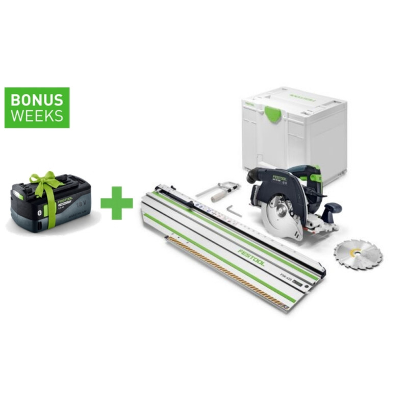 FESTOOL Akku-Handkreissäge HKC 55 KEB-Basic-FSK 420 - 578704