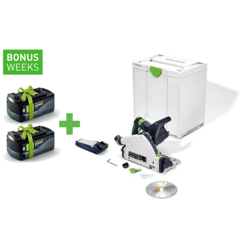 FESTOOL Akku-Tauchsäge TSC 55 KEB-Basic - 578738