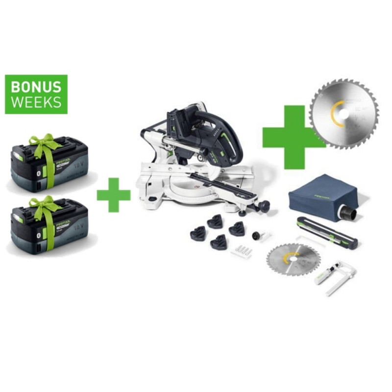FESTOOL Akku-Kapp-Zugsäge KAPEX KSC 60 EB-Basic Mt Edt - 578179
