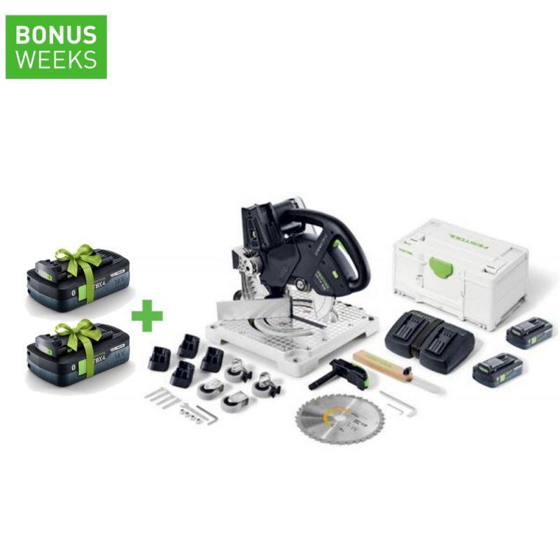 Festool Scie à lattes sans fil SYMC 70 4,0 EBI-Plus SYMMETRIC - 577464