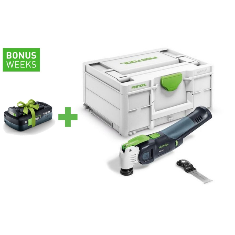 FESTOOL Akku-Oszillierer VECTURO OSC 18 E-Basic - 576591