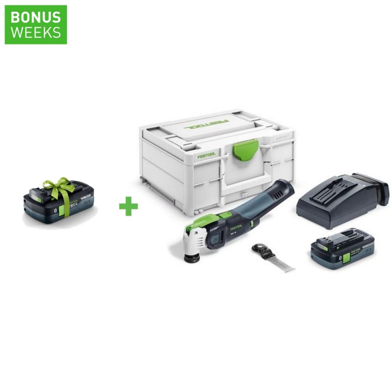 Festool Outil oscillant VECTURO OSC 18 HPC 4,0 EI-Plus - 576595