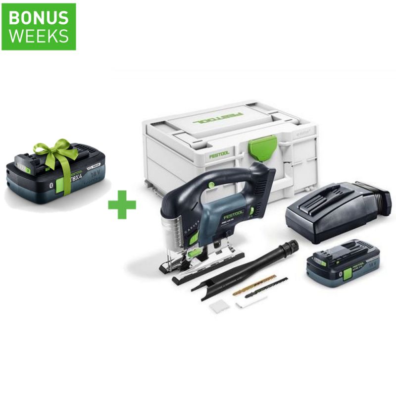 Festool Scie sauteuse sans fil CARVEX PSBC 420 HPC 4,0 EBI-Plus - 576532
