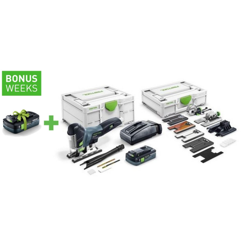 FESTOOL Akku-Pendelstichsäge CARVEX PSC 420 HPC 4,0 EBI-Set - 576523
