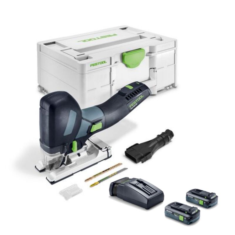 FESTOOL Akku-Pendelstichsäge PSC 500 EB-Basic + Akkupack 2xTBX4/TCL6 - 576959_D