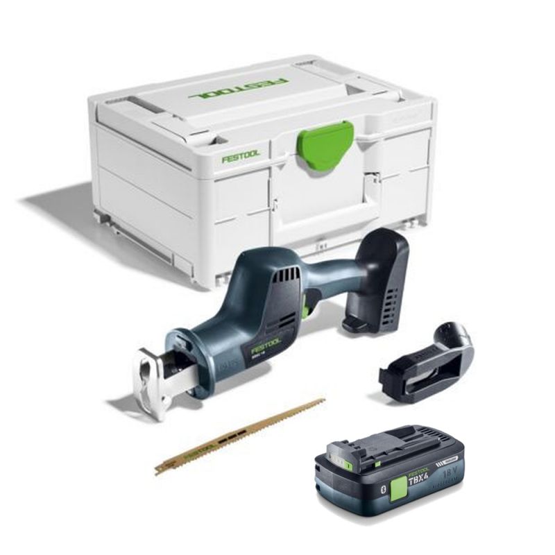 FESTOOL Akku-Säbelsäge ERSC 18 EB-Basic + Akkupack BP 18 TBX 4 C-ASI - 578691_A