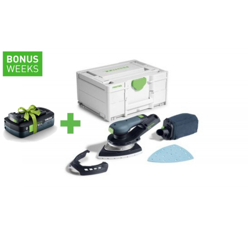 FESTOOL Akku-Deltaschleifer DTSC 200-Basic - 577713