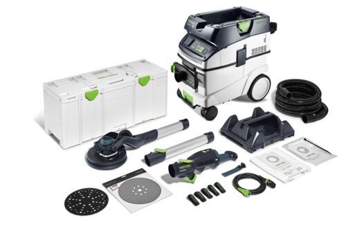 Festool Kit ponceuse à bras et aspirateur PLANEX LHS 2 225 EQI/CTL 36-Set