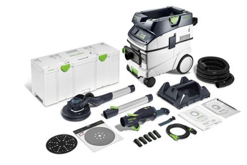  Kit ponceuse à bras et aspirateur PLANEX LHS 2 225 EQI/CTM 36-Set - 578425