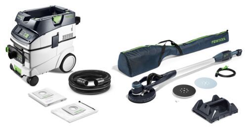 Festool Kit ponceuse à bras et aspirateur PLANEX LHS-E 225/CTL 36-Set