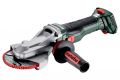 METABO Akku-Flachkopf-Winkelschleifer WVBF 18 LTX BL 15-125 Quick (601308840); metaBOX 165 L