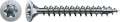 SPAX Universalschraube, 5 x 45 mm, 500 Stück, Vollgewinde, Senkkopf, T-STAR plus T20, 4CUT, WIROX - 1191010500455