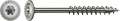 SPAX HI.FORCE, 8 x 140 mm, 50 pièces, filetage partiel, tête plate, T-STAR plus T40, 4CUT, acier inoxydable A2 - 0257000801405