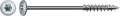 SPAX HI.FORCE, 6 x 180 mm, 20 pièces, filetage partiel, tête plate, T-STAR plus T30, 4CUT, WIROX - 4251010601812