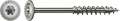 SPAX HI.FORCE, 8 x 220 mm, 50 pièces, filetage partiel, tête plate, T-STAR plus T40, 4CUT, acier inoxydable A2 - 0257000802205