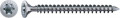 SPAX Holzbauschraube, 8,0 x 375 mm, 50 Stück, Vollgewinde, Senkkopf, T-STAR plus T40, CUT-Spitze, WIROX - 1201010803755