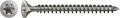 SPAX Edelstahlschraube, 8 x 400 mm, 50 St, Vollgewinde, Senkkopf, T-STAR plus, CUT-Spitze, Edelstahl rostfrei A4 - 1208000804005