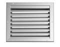UPMANN Wetterschutzgitter Alu-Profil600 x 600 mm eloxiert - 54664