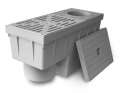 UPMANN Regensinkkasten für FallrohreD 75 -110 mm 380x156x197 mm - 80270