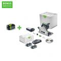 FESTOOL Akku-Tauchsäge TSC 55 KSEB-Basic + Energie-Set SYS 18V 2x8,0/SCA16 - 577988_B