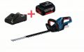 Bosch Heckenschere Bosch GHE 18V-60 inkl. 5 AH Bosch-Akku und Ladegerät 06008C9000A