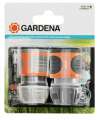 Gardena kit de raccordement de tuyau 13mm (1/2)/15mm (5/8)- 18279-20