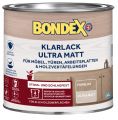 BONDEX Klarlack Ultra Matt Farblos 0,25 L - 474080