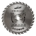 wolfcraft 1 Kreissägeblatt HM, 30 Zähne ø190mm - 6376000