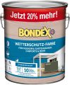 BONDEX Wetterschutz-Farbe Grüngrau 3 L - 478770